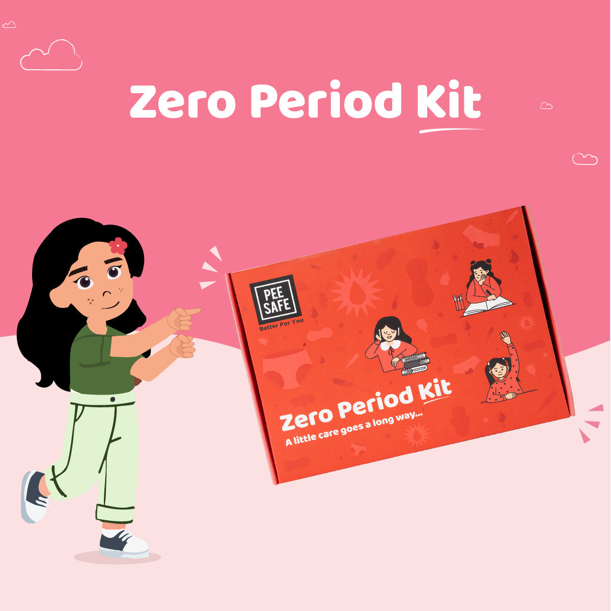 Pee Safe Zero Period Kit