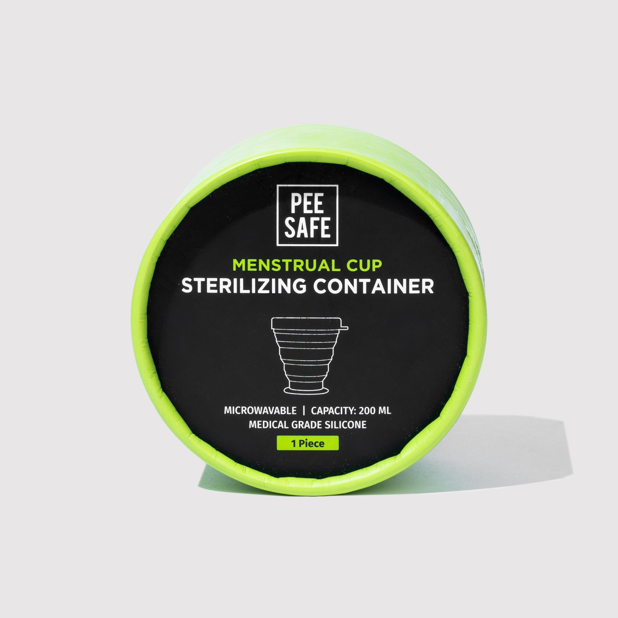 Pee Safe Menstrual Cup Sterilizing Container