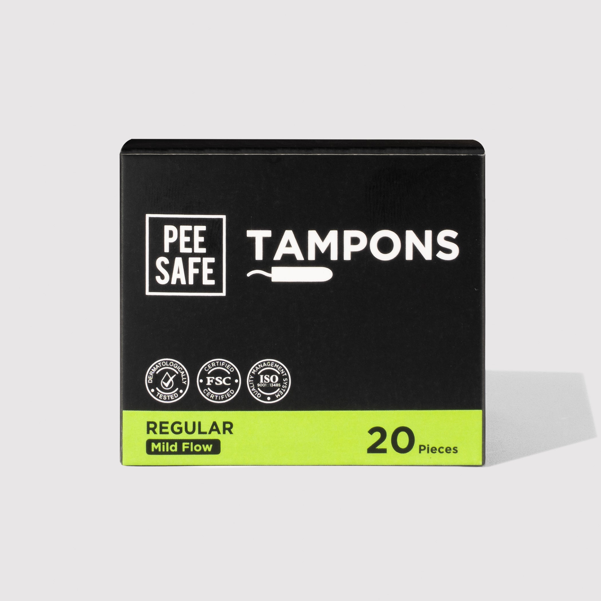 Pee Safe Tampons - Regular (20 Tampons) - BYOC