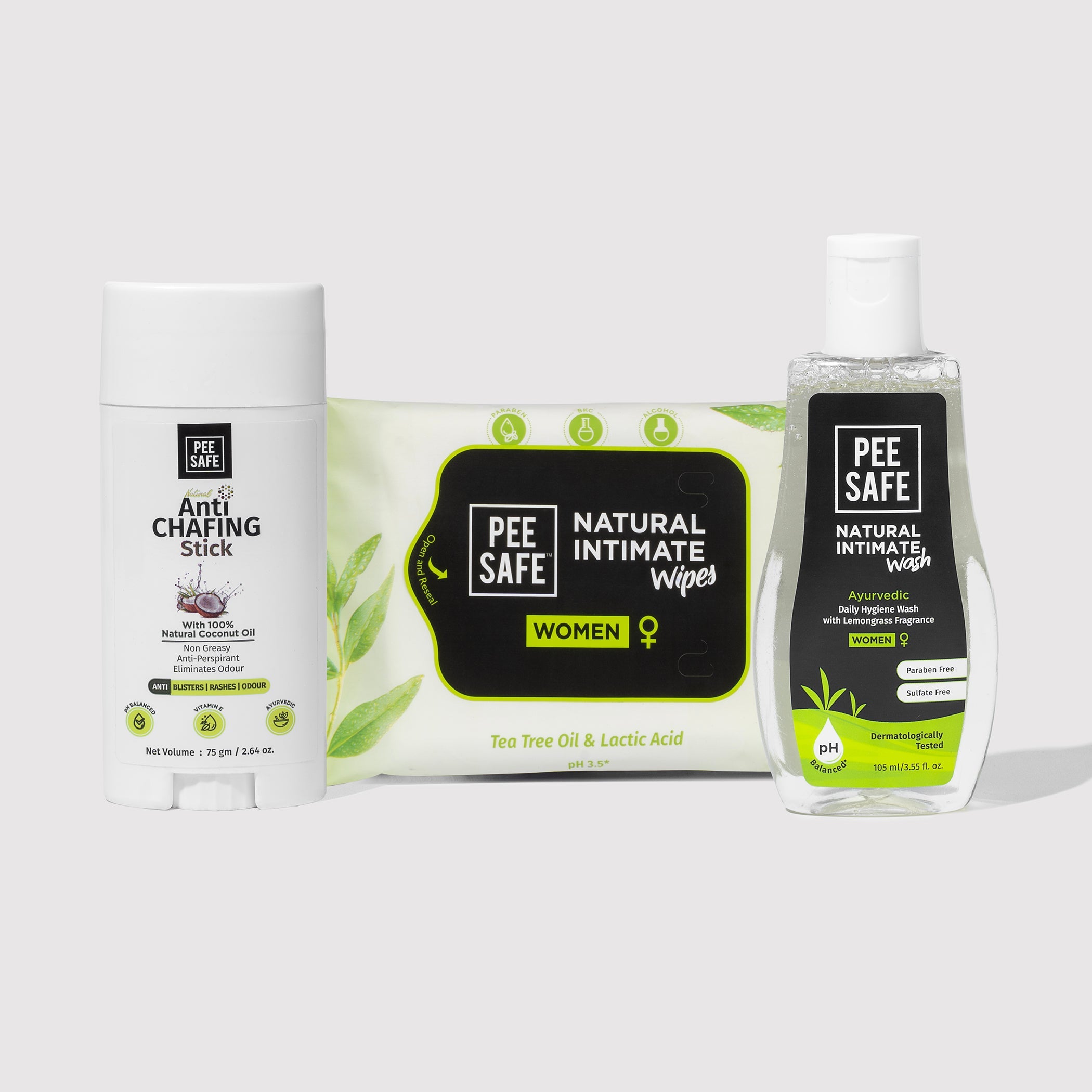 Pee Safe Women's Intimate Combo