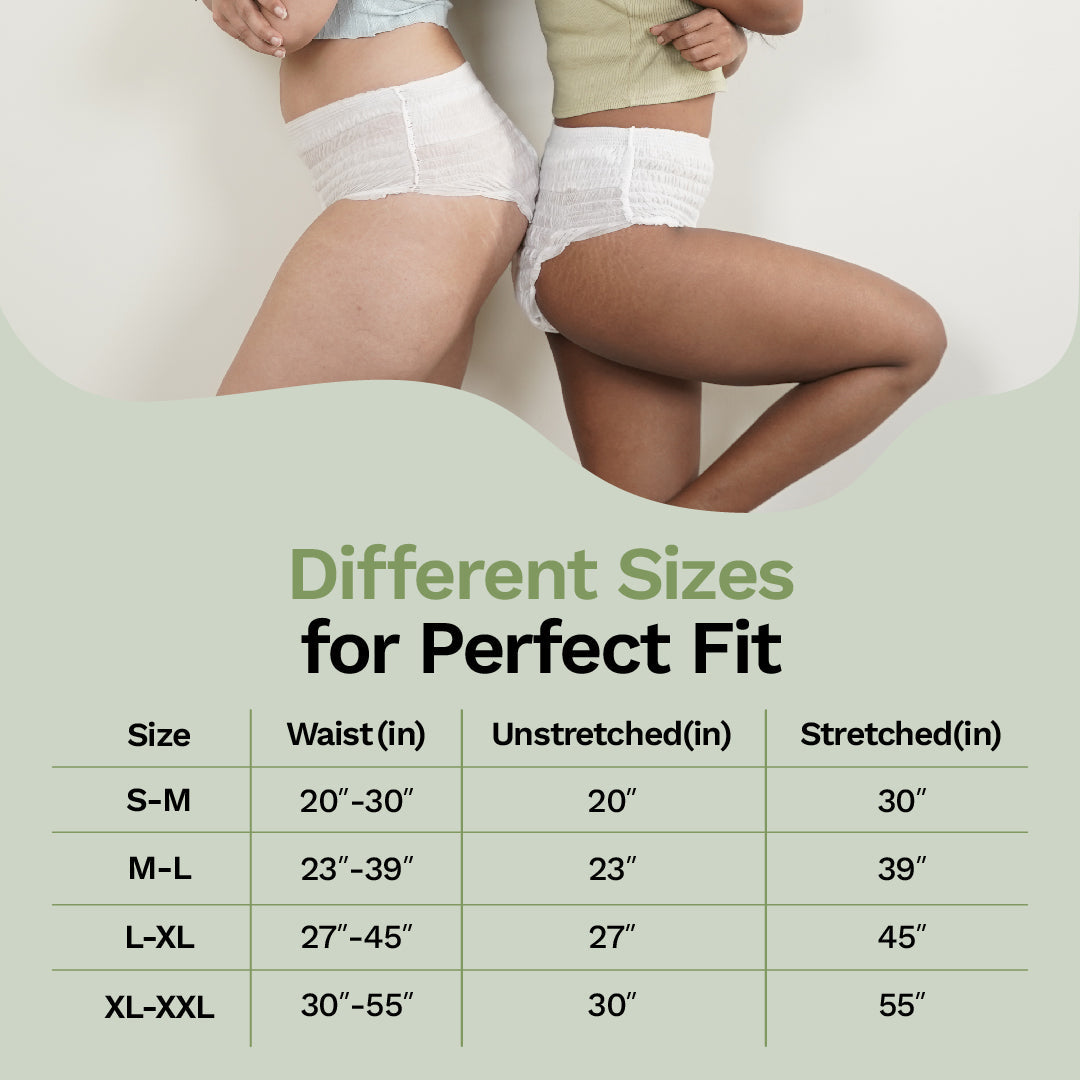 Pee Safe Disposable Period Panty (S-M) 4N