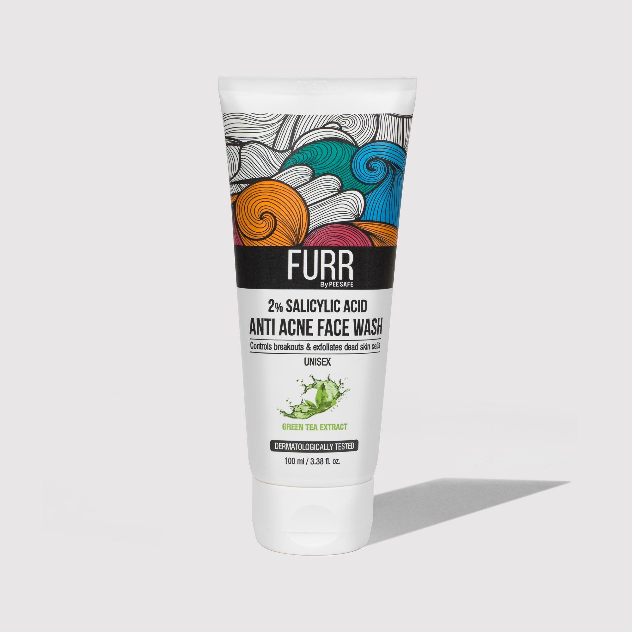 Furr 2% Salicylic Acid Anti Acne Facewash - Pack of 2