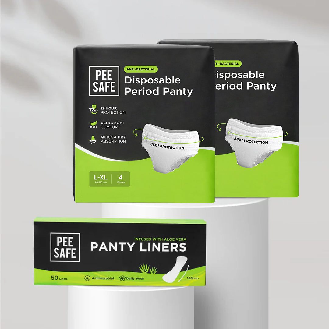 Pee Safe Comfy Period Panty Combo