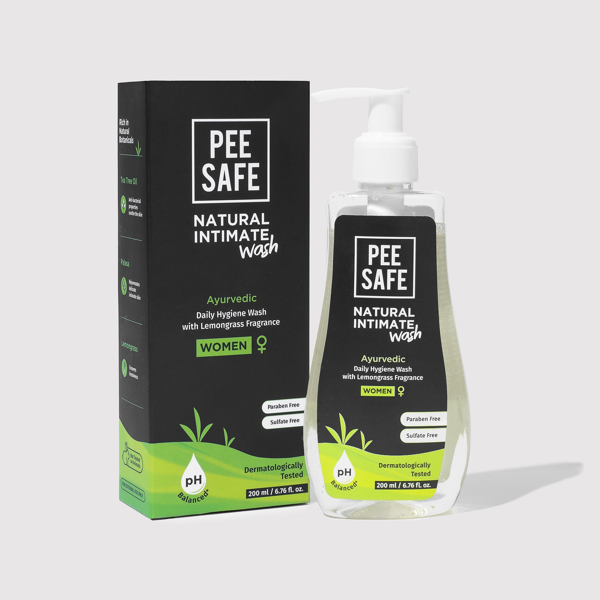 Pee Safe Daily Natural Intimate Wash For Women (200 ML)